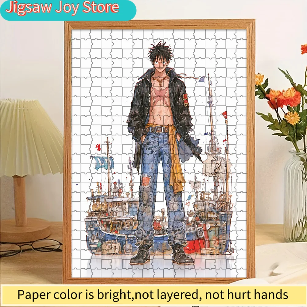 Anime One Piece Portgas D. Ace Watercolor Sketch Standing with Pirate Ship Paper Puzzle, Creative Home Decor Gift For Anime Enth
Anime One Piece Portgas D. Ace Watercolor Sketch Standing with Pirate Ship Paper Puzzle, Creative Home Decor Gift For Anime Enth
