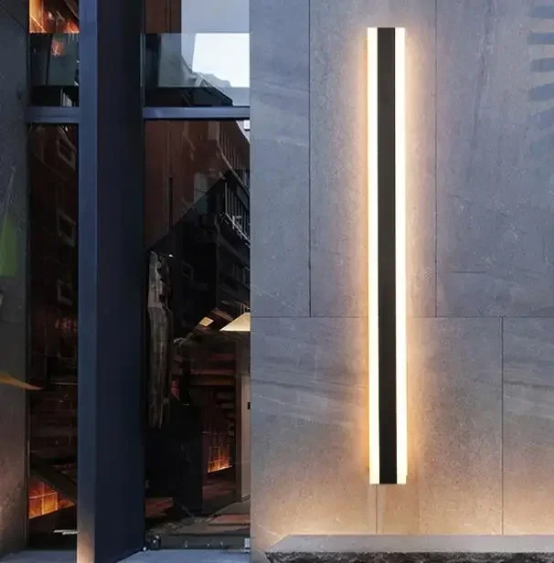 Modern Waterproof outdoor Long Strip LED wall lamp IP65 Aluminum Wall Light Garden porch Sconce Light
Modern Waterproof outdoor Long Strip LED wall lamp IP65 Aluminum Wall Light Garden porch Sconce Light