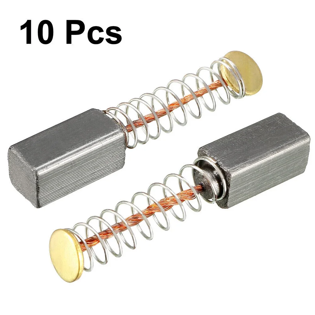 10pcs Carbon Brushes For Electric Motor Graphite Brushes Replacement Part Carbon Brushes Power Tools Accessory 10 x 5 x 5mm
10pcs Carbon Brushes For Electric Motor Graphite Brushes Replacement Part Carbon Brushes Power Tools Accessory 10 x 5 x 5mm