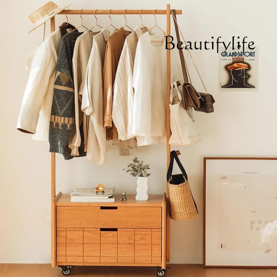 Modern Bedroom Floor-to-ceiling Household Clothes Hanging Storage Mobile Multifunctional Vertical Dust-proof Small Hanger
Modern Bedroom Floor-to-ceiling Household Clothes Hanging Storage Mobile Multifunctional Vertical Dust-proof Small Hanger