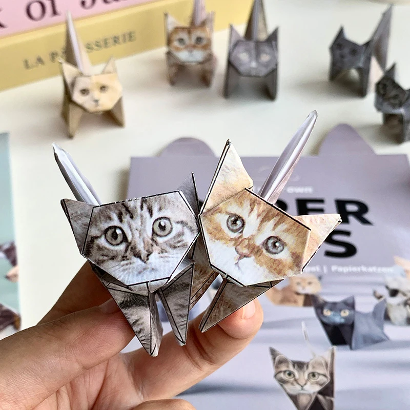 50pcs Creative DIY Paper Cats Diy Paper Cat Dog Dinosaur Folding Paper Animal Folding Craft Set Home Decoration Christmas Gifts
50pcs Creative DIY Paper Cats Diy Paper Cat Dog Dinosaur Folding Paper Animal Folding Craft Set Home Decoration Christmas Gifts