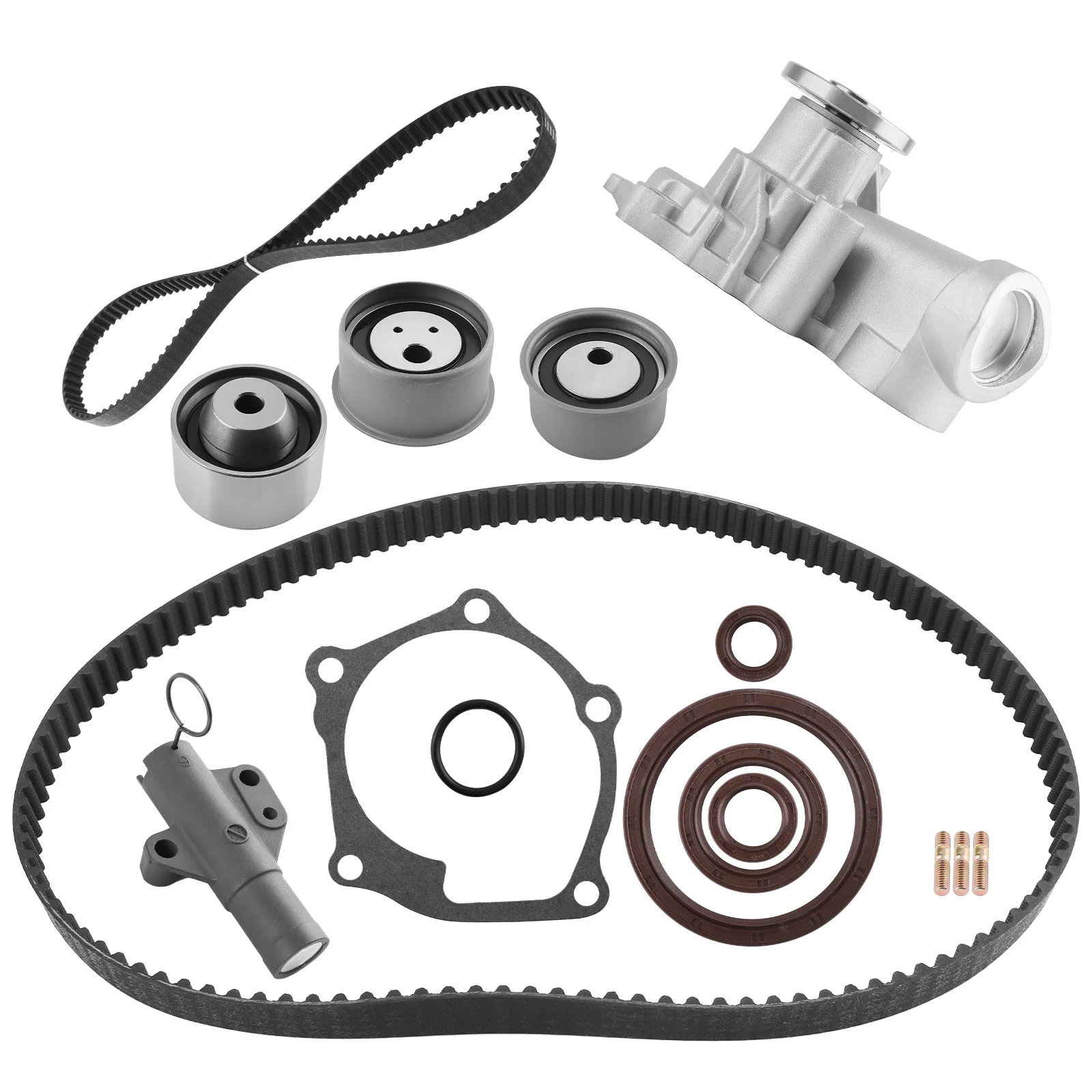 Water Pump Timing Belt Set for Mitsubishi Galant Outlander 2.4L 2004-2006
Water Pump Timing Belt Set for Mitsubishi Galant Outlander 2.4L 2004-2006