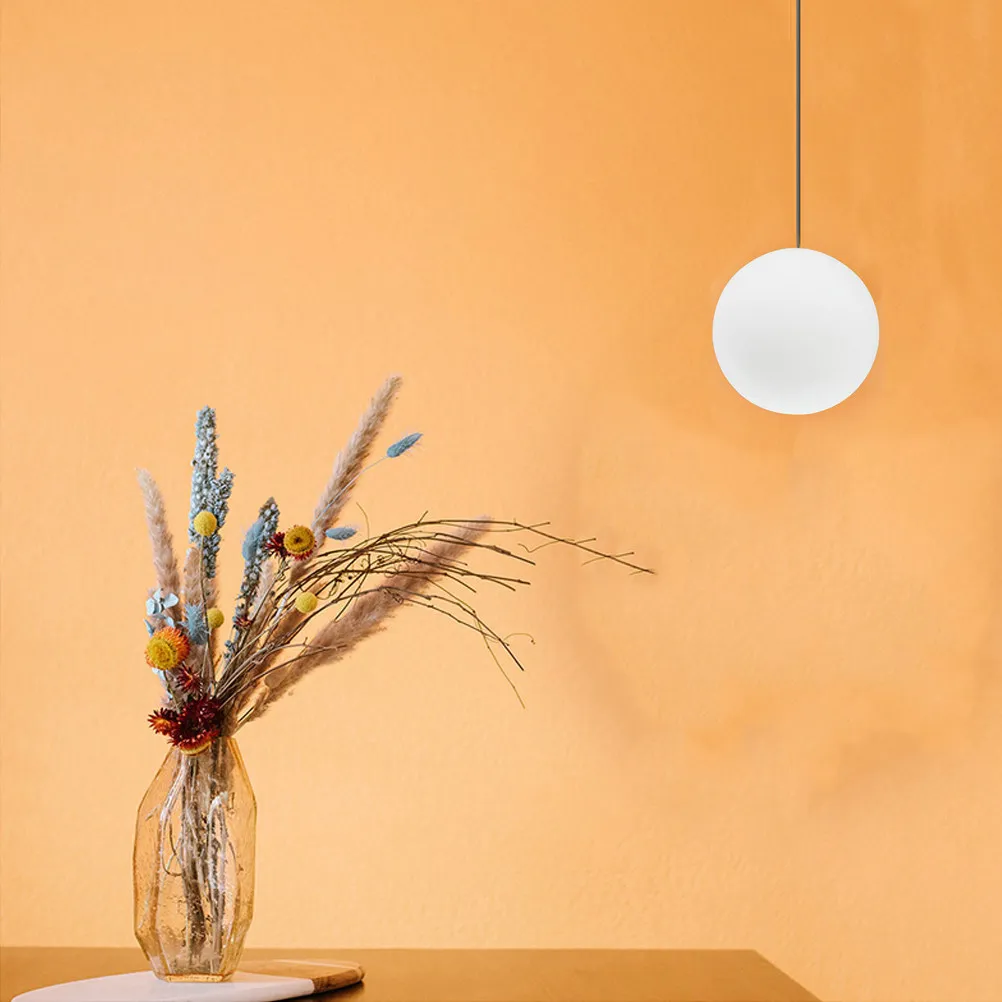Round Frosted Glass Lamp Shade Replacement Milky White Globe Light Fixture Cover for Living Room Bedroom Dining Area Modern
Round Frosted Glass Lamp Shade Replacement Milky White Globe Light Fixture Cover for Living Room Bedroom Dining Area Modern