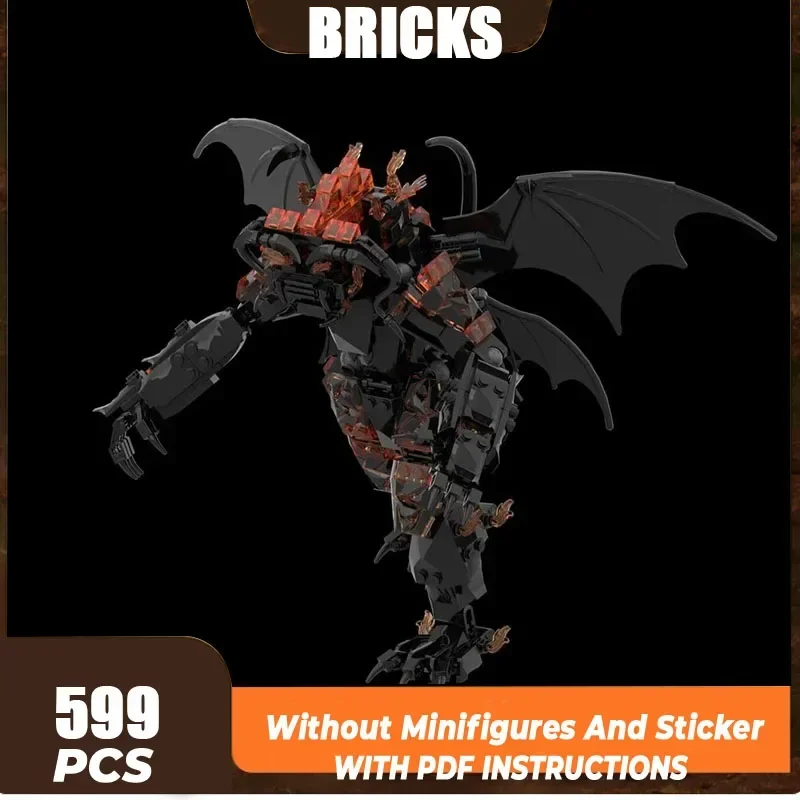 Moc Building Blocks Magical Rings Movie Monsters Balrog Model Technology Bricks DIY Assembly Street View Toys Children Gifts
Moc Building Blocks Magical Rings Movie Monsters Balrog Model Technology Bricks DIY Assembly Street View Toys Children Gifts