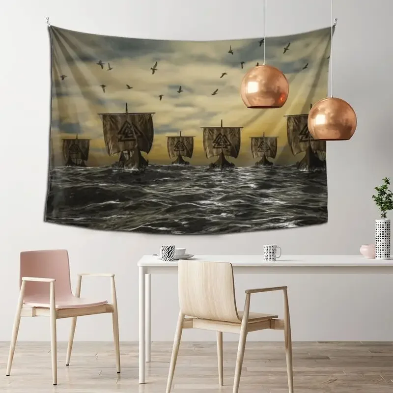 Viking Decoration Tapestry Large Wall Hanging Retro Seagull Tapestry Pirate Ship Custom Home Decoration Carpet Gothic Decoration
Viking Decoration Tapestry Large Wall Hanging Retro Seagull Tapestry Pirate Ship Custom Home Decoration Carpet Gothic Decoration