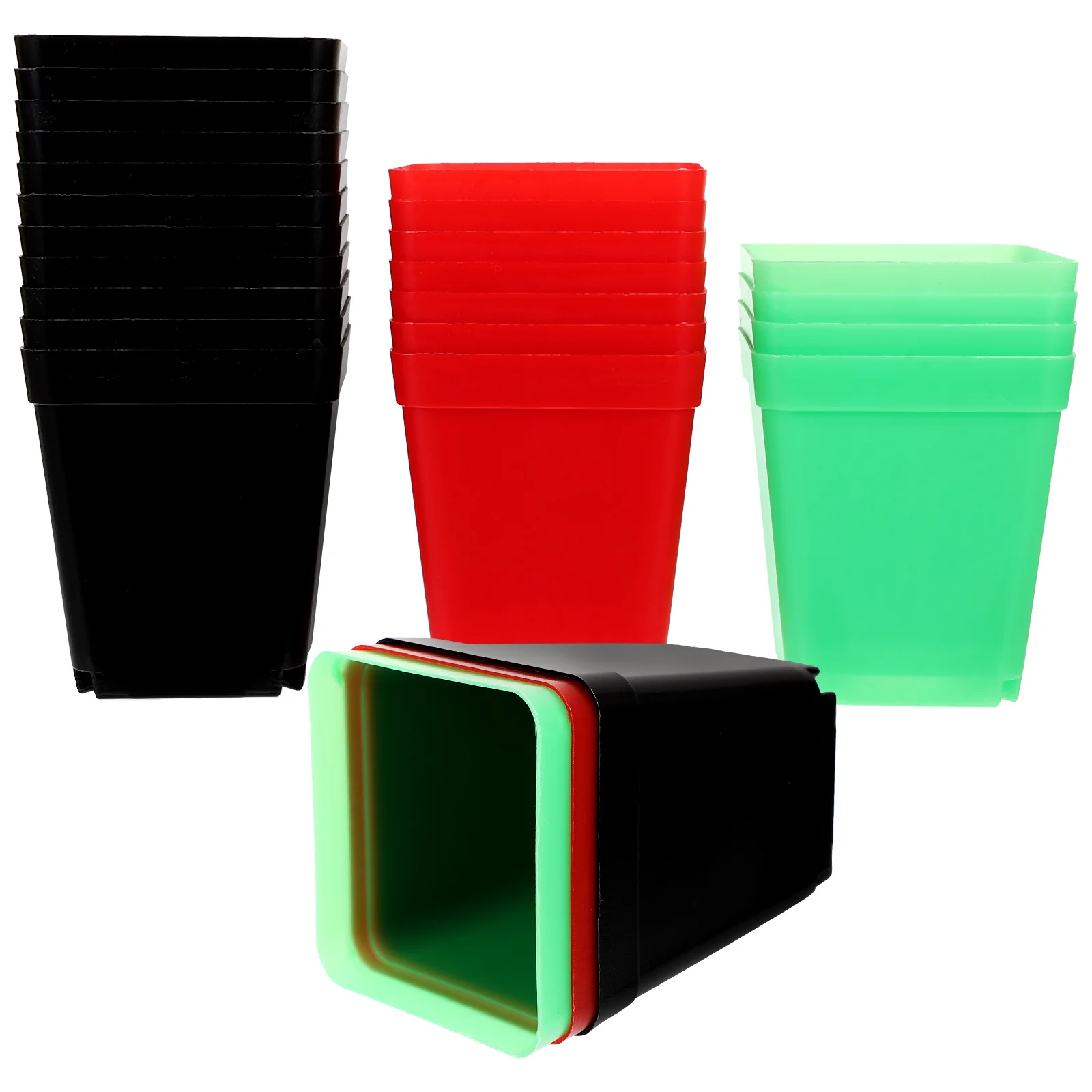 120pcs Frosted Flower Pots Small Plastic Planters Succulents Planter Pots Mini Desk Garden Decor Black Green Red
120pcs Frosted Flower Pots Small Plastic Planters Succulents Planter Pots Mini Desk Garden Decor Black Green Red