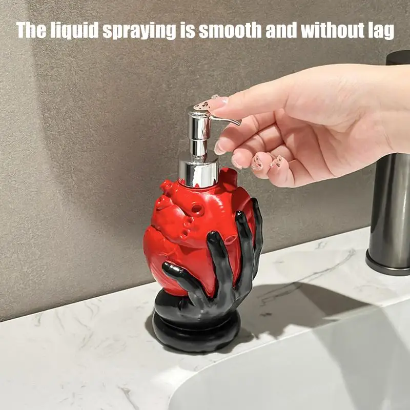 Luxury Bathroom Handheld Lotion Bottle 250ml Heart Shape Design Leak Proof Refillable for Home Use
Luxury Bathroom Handheld Lotion Bottle 250ml Heart Shape Design Leak Proof Refillable for Home Use
