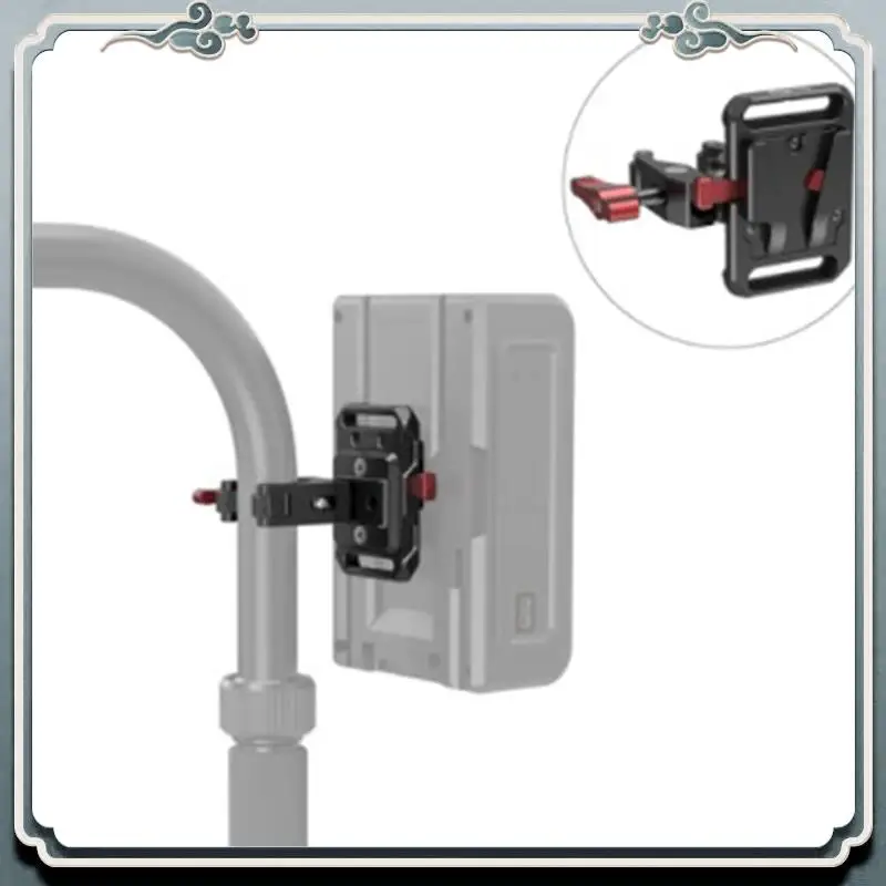 Mini V Mount Battery Plate V-Lock Mount Battery Plate With Crab-Shaped Clamp For Universal Camera Replacement 2989
Mini V Mount Battery Plate V-Lock Mount Battery Plate With Crab-Shaped Clamp For Universal Camera Replacement 2989