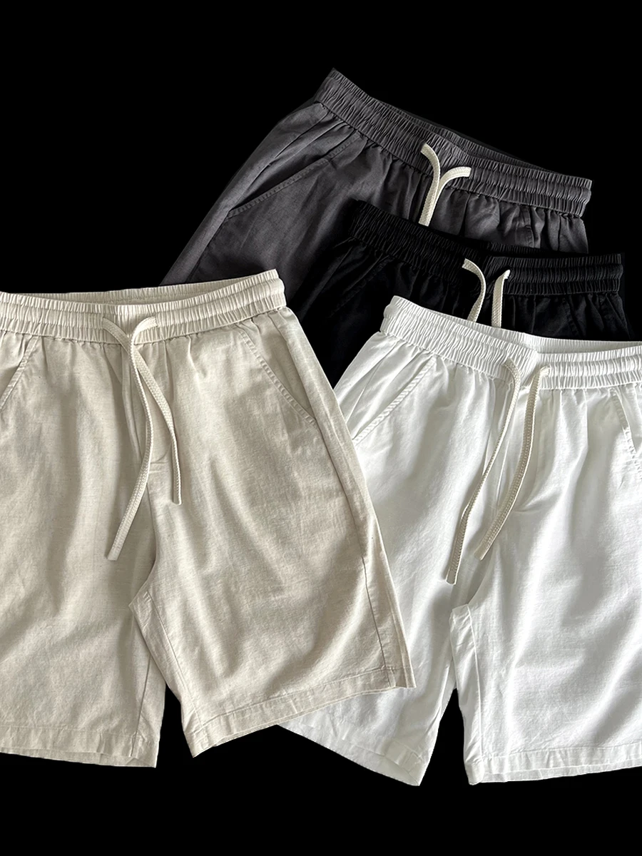 Ретро-шорты из льна с завязками, повседневные свободные брюки-капри для мужчин, летние дышащие удобные молодежные шорты
Ретро-шорты из льна с завязками, повседневные свободные брюки-капри для мужчин, летние дышащие удобные молодежные шорты