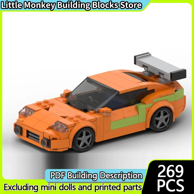 Speed Racing Car Model MOC Building Bricks Japanese Orange Car Modular Technology Children Holiday Gifts Assemble Toys Suit
Speed Racing Car Model MOC Building Bricks Japanese Orange Car Modular Technology Children Holiday Gifts Assemble Toys Suit
