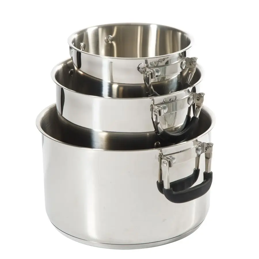 Платиновый серебряный болт, 6-компонентный штабелируемый компактный голландский набор посуды для соуса и соуса
Платиновый серебряный болт, 6-компонентный штабелируемый компактный голландский набор посуды для соуса и соуса