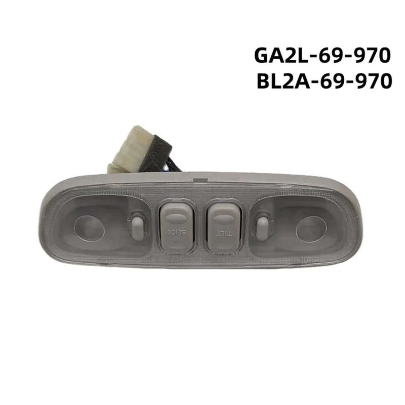 A03Z-Car Interior Overhead Dome Light Reading Lamp With Sunroof Switch For Mazda 323 BJ BL2A-69-970 GA2L-69-970
A03Z-Car Interior Overhead Dome Light Reading Lamp With Sunroof Switch For Mazda 323 BJ BL2A-69-970 GA2L-69-970