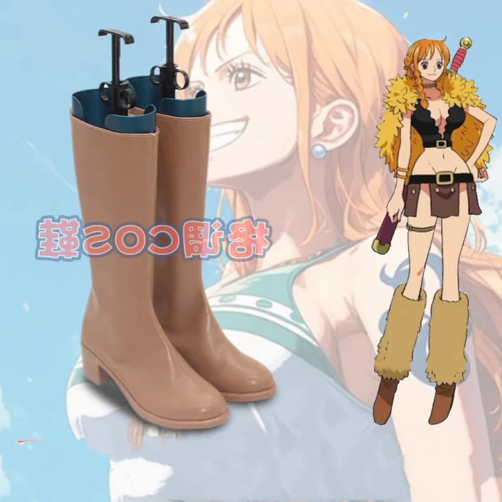 Anime Elbaph Nami Cosplay Shoes Boots Halloween Carnival Boots
Anime Elbaph Nami Cosplay Shoes Boots Halloween Carnival Boots