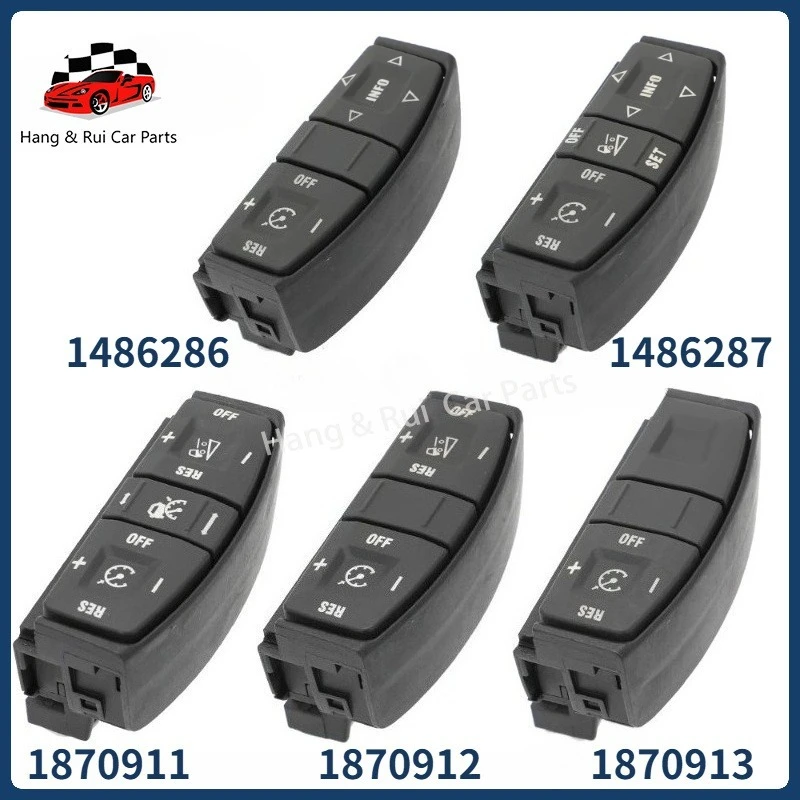 1486287 1486286 1870911 1870912 For SCANIA P G R T Series TruckSteering Wheel Multi-Control Switch Adaptive Cruise Control
1486287 1486286 1870911 1870912 For SCANIA P G R T Series TruckSteering Wheel Multi-Control Switch Adaptive Cruise Control