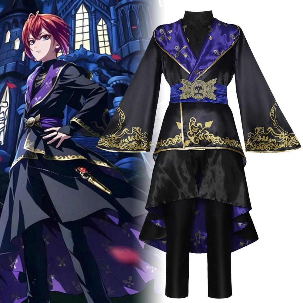 Riddle Cosplay Costumes Anime Twisted Wonderland Black Fancy Cloak Carnival Party Costume Vestido Role Play Clothing Suit
Riddle Cosplay Costumes Anime Twisted Wonderland Black Fancy Cloak Carnival Party Costume Vestido Role Play Clothing Suit