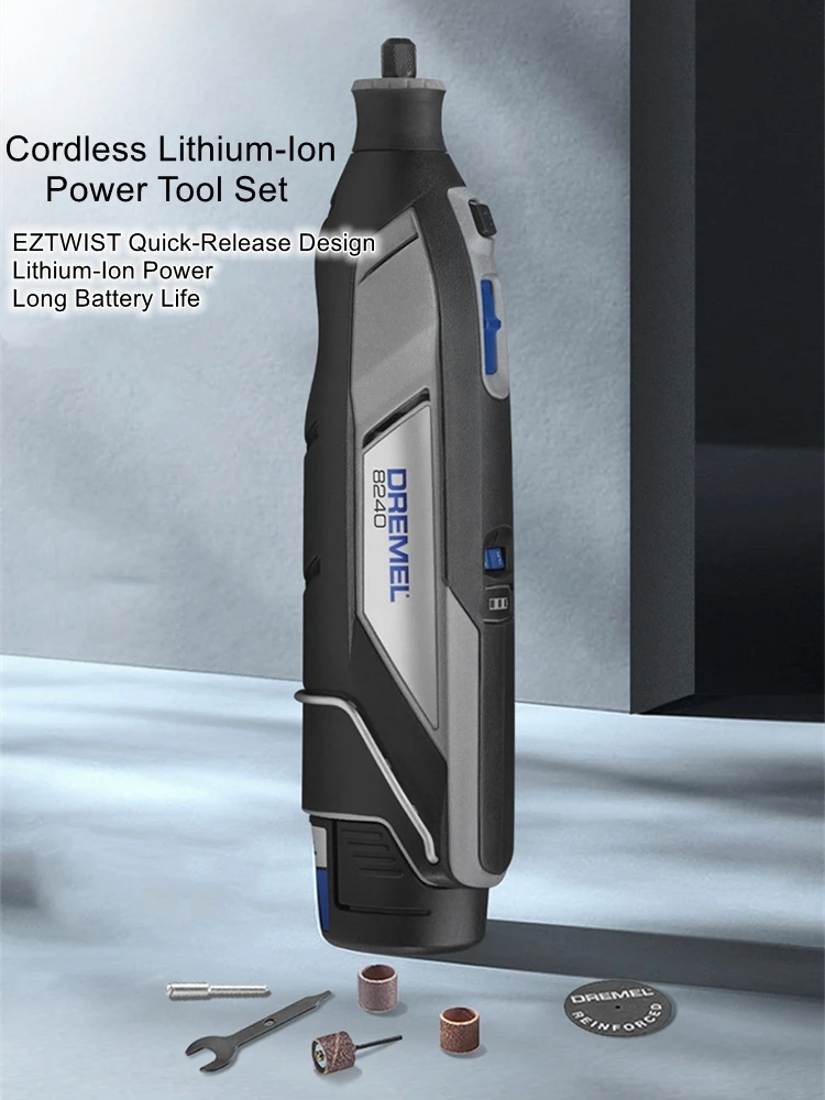 8240 Cordless Electric Grinder 12V Li-ion Battery 1 Tool 1 Charger Wide Range Adjustable Speed Electric Grinder
8240 Cordless Electric Grinder 12V Li-ion Battery 1 Tool 1 Charger Wide Range Adjustable Speed Electric Grinder