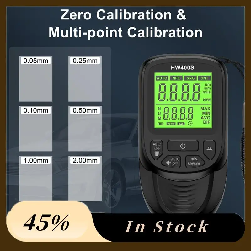 2025 Trenddigital Car Paint Thickness Gauge HW400S Coating Thickness Meter Automotive Coating Measurement Device
2025 Trenddigital Car Paint Thickness Gauge HW400S Coating Thickness Meter Automotive Coating Measurement Device