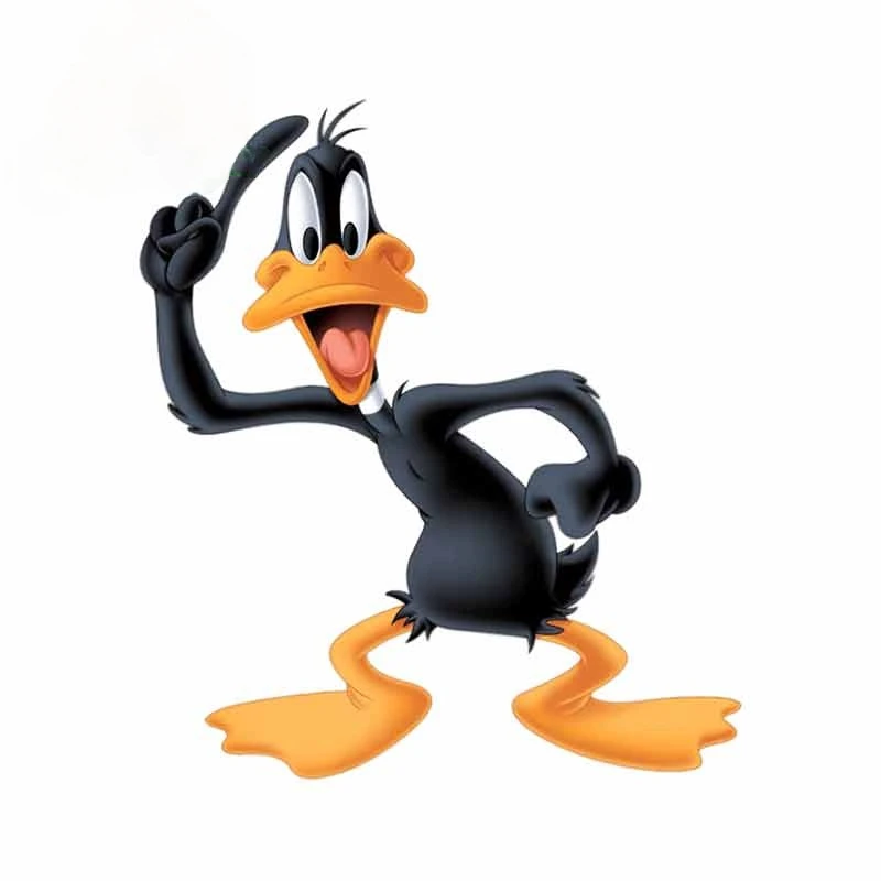 Jpct funny Daffy Duck cartoon decal for cars, skateboards, luggage compartment waterproof sunscreen sticker 11*9cm
Jpct funny Daffy Duck cartoon decal for cars, skateboards, luggage compartment waterproof sunscreen sticker 11*9cm