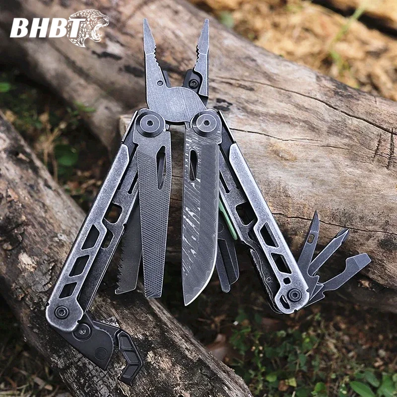 BHBT 15 in 1 Multi Tool Pliers Multi-function Wrench with Damascus Knife Folding Edc Outdoor Camping Survival Multi Tool
BHBT 15 in 1 Multi Tool Pliers Multi-function Wrench with Damascus Knife Folding Edc Outdoor Camping Survival Multi Tool
