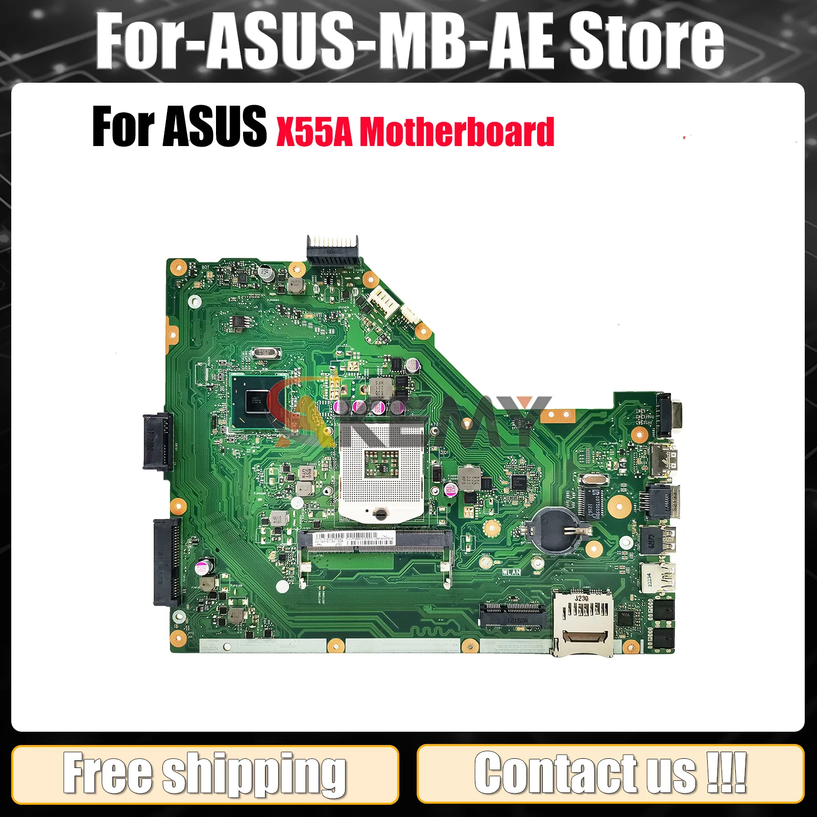 X55A Laptop Motherboard For ASUS VivoBook X55A X55A Notebook Mainboard This item is in stock 100% tests OK fast shipping
X55A Laptop Motherboard For ASUS VivoBook X55A X55A Notebook Mainboard This item is in stock 100% tests OK fast shipping