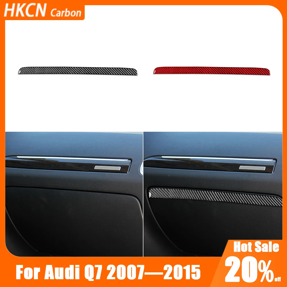 For Audi Q7 4L 2007—2015 Carbon Fiber Car Accessories Copilot Storage Box Dashboard Strip Panel Interior Cover Trim Sticker
For Audi Q7 4L 2007—2015 Carbon Fiber Car Accessories Copilot Storage Box Dashboard Strip Panel Interior Cover Trim Sticker