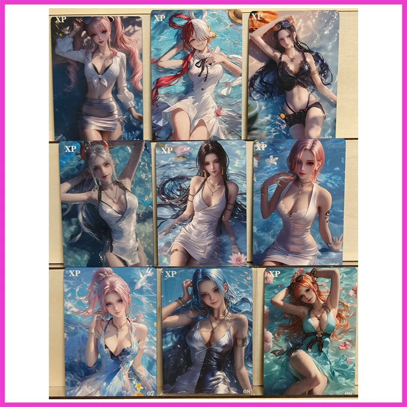 Anime ONE PIECE Rare Limited XP Games Collectible Cards Perona Uta Robin Yamato Hancock Nami Vivi Toys for boys Birthday Present
Anime ONE PIECE Rare Limited XP Games Collectible Cards Perona Uta Robin Yamato Hancock Nami Vivi Toys for boys Birthday Present