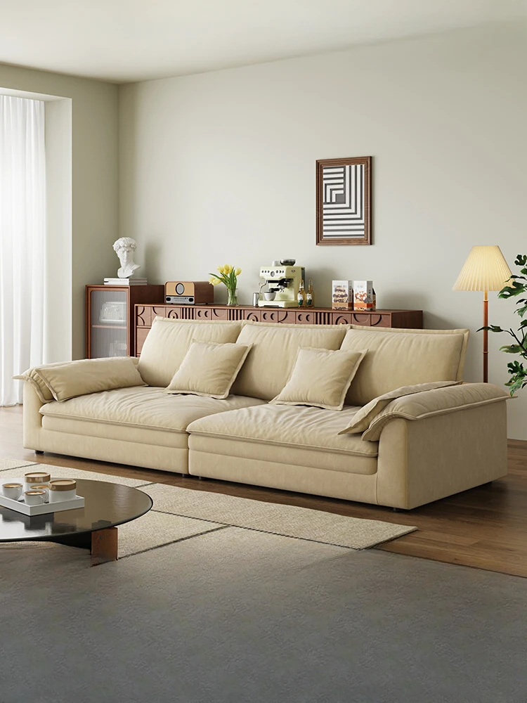 Sailing sofa, wash free frosted fabric, living room latex sofa, small unit straight row sofa
Sailing sofa, wash free frosted fabric, living room latex sofa, small unit straight row sofa