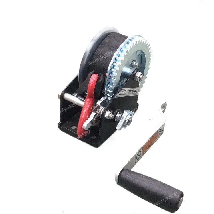Hand winch winch, braided belt 1200\ 2000 lbs, portable winch power trailer winch accessories
Hand winch winch, braided belt 1200\ 2000 lbs, portable winch power trailer winch accessories