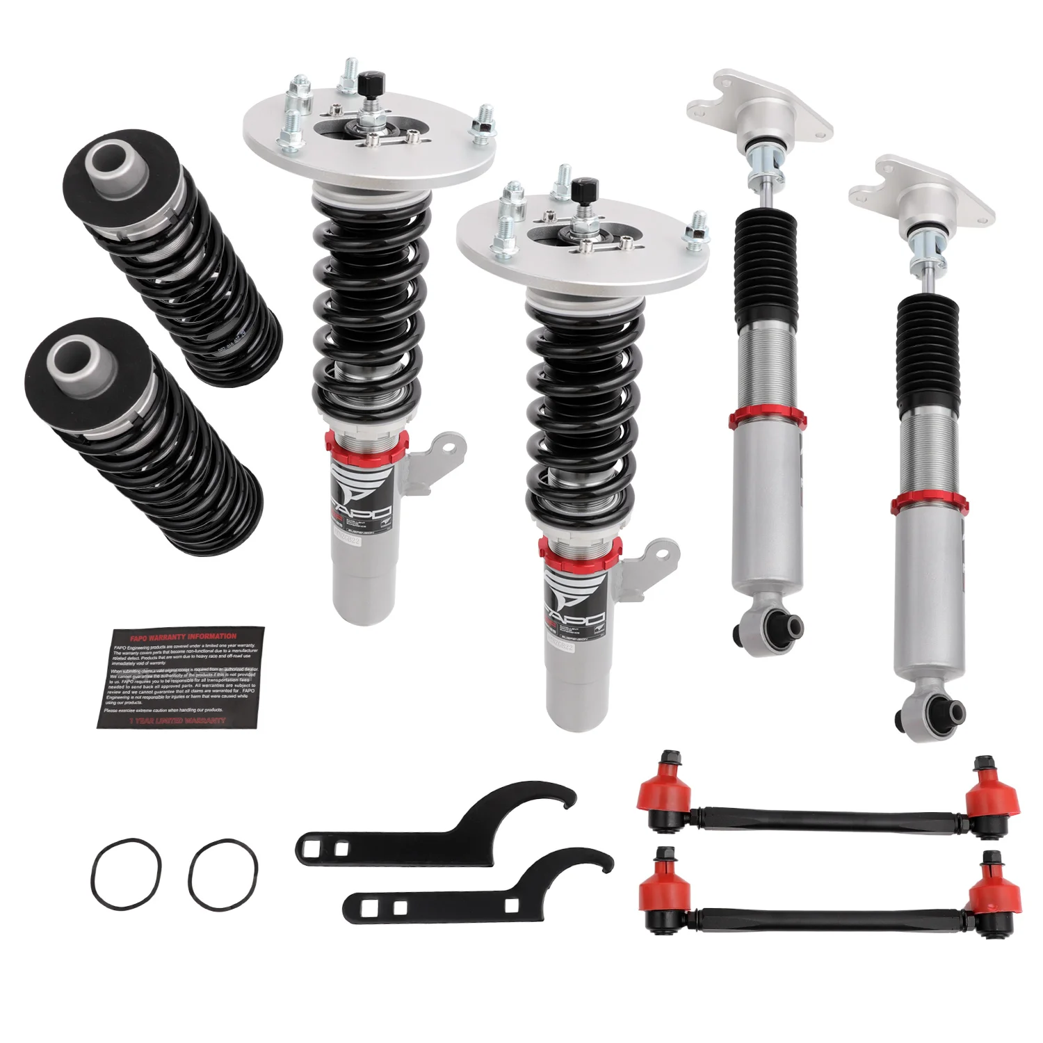 Hot Sale PF006520 for BMW 3 Series 2WD/AWD F30 2011-2019 Height Adjustable Shocks Coilover Kits Shock Absorber
Hot Sale PF006520 for BMW 3 Series 2WD/AWD F30 2011-2019 Height Adjustable Shocks Coilover Kits Shock Absorber