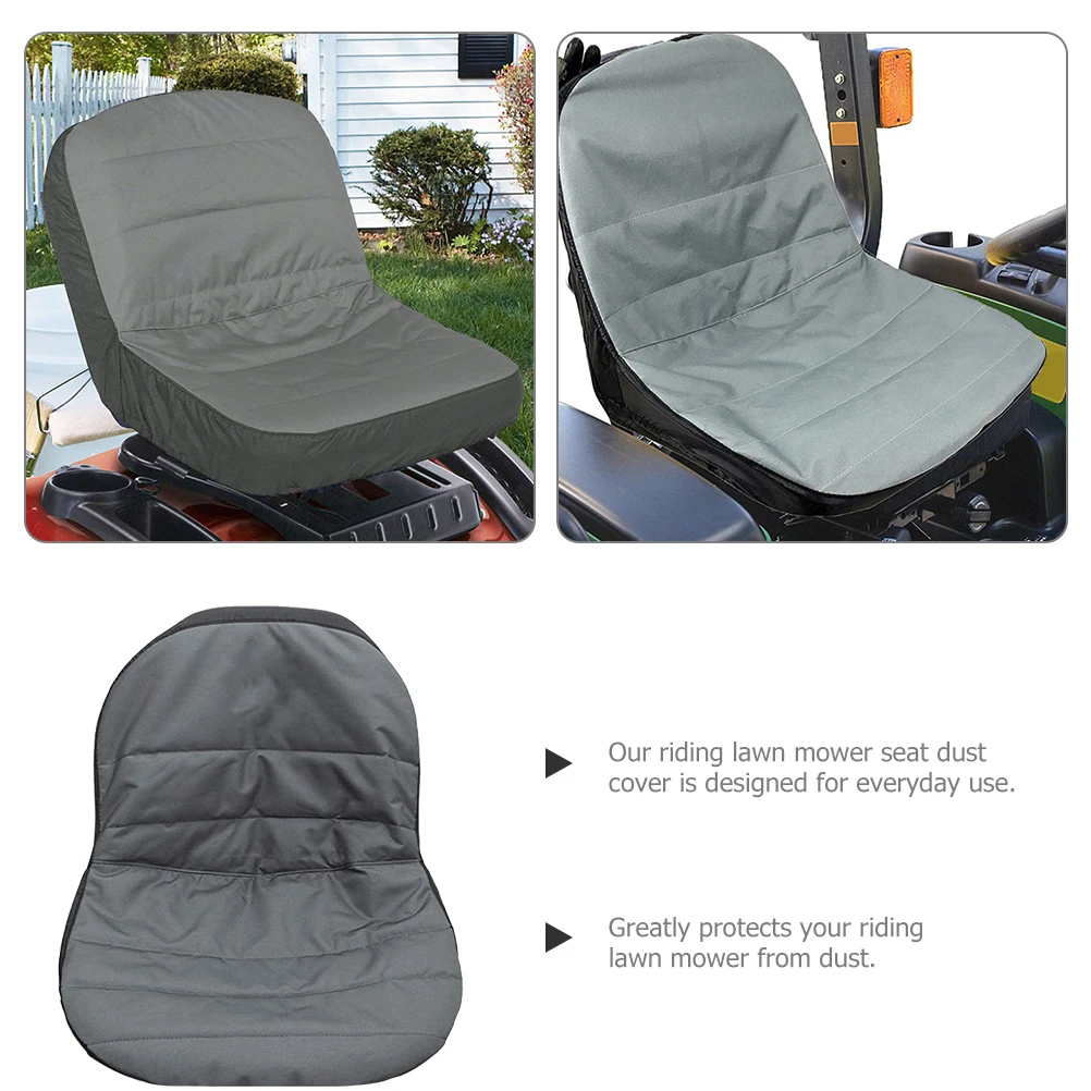 Lawn Mower Seat Cover Tractor Cloth Protector Gray Waterproof Anti UV Riding Mower Accessories Storage Bag Dust Proof
Lawn Mower Seat Cover Tractor Cloth Protector Gray Waterproof Anti UV Riding Mower Accessories Storage Bag Dust Proof