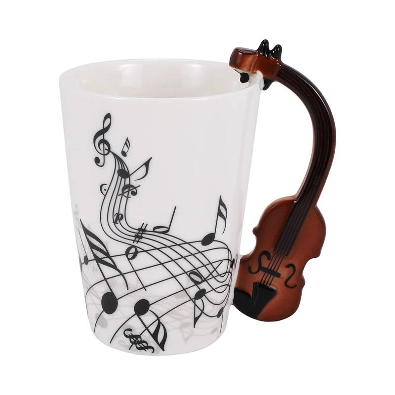 ABZV-Creative Novelty Handle Ceramic Cup Free Spectrum Coffee Milk Tea Cup Personality Mug Unique Musical Instrument Gift Cup
ABZV-Creative Novelty Handle Ceramic Cup Free Spectrum Coffee Milk Tea Cup Personality Mug Unique Musical Instrument Gift Cup