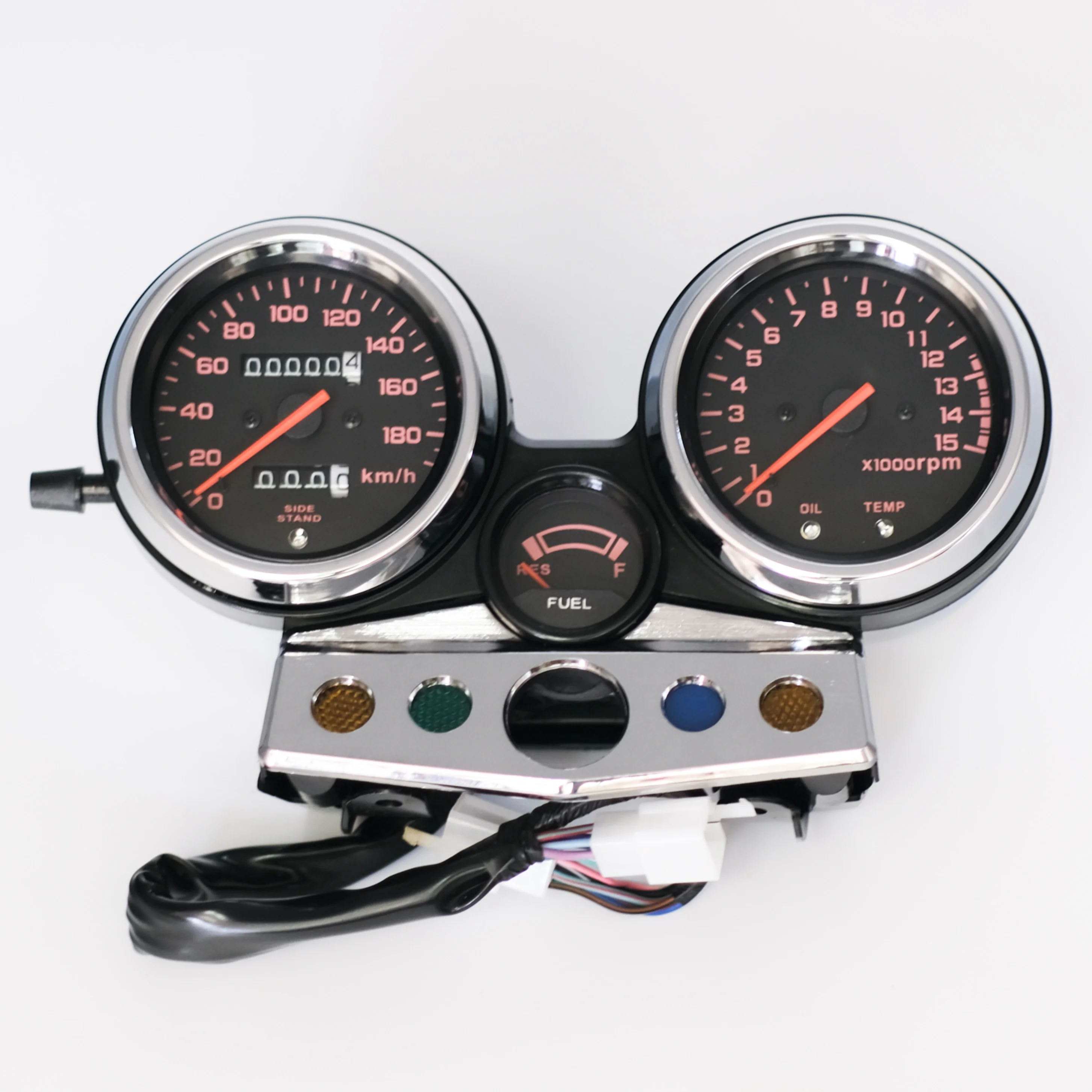 Motorcycle Speedometer Odometer Instrument Gauges Cluster Assembly For HONDA CB400SF RED DIGITAL DISK 1995 1996 1997 1998
Motorcycle Speedometer Odometer Instrument Gauges Cluster Assembly For HONDA CB400SF RED DIGITAL DISK 1995 1996 1997 1998