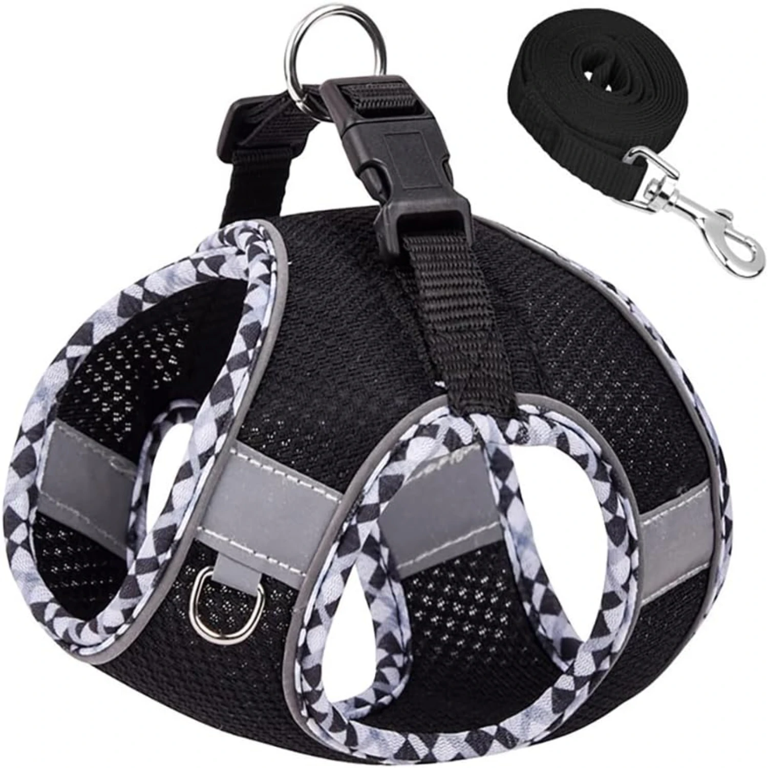 Stylish, Comfortable, and Secure Adjustable Reflective Leash and Harness Set for Small and Medium Breeds - Durable Outdoor Gear
Stylish, Comfortable, and Secure Adjustable Reflective Leash and Harness Set for Small and Medium Breeds - Durable Outdoor Gear