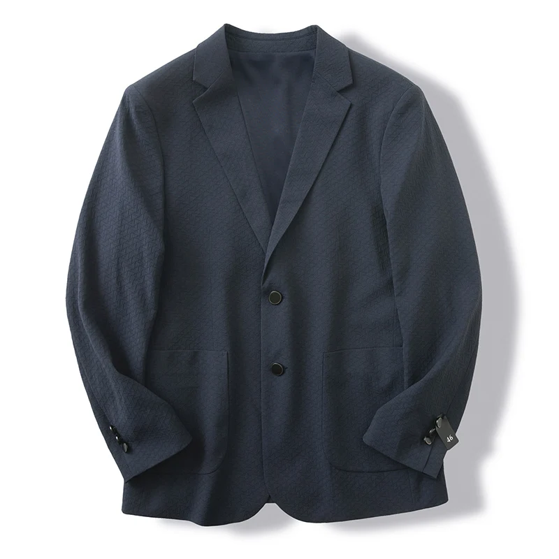 Faionable Urban Busin Casual Men's Suit Jaet Spring Collection Versatile Commute Wear Stand Fit Long Sve Button up
Faionable Urban Busin Casual Men's Suit Jaet Spring Collection Versatile Commute Wear Stand Fit Long Sve Button up