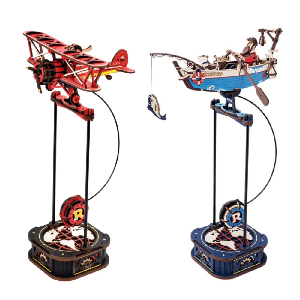 Robotime Rokr Gravity Swing Модель Строительный комплект 3D Деревянная головоломка Комплект Sky Captain Комплект Ocean Fisher Лучшие подарки для взрослых Подростки
Robotime Rokr Gravity Swing Модель Строительный комплект 3D Деревянная головоломка Комплект Sky Captain Комплект Ocean Fisher Лучшие подарки для взрослых Подростки
