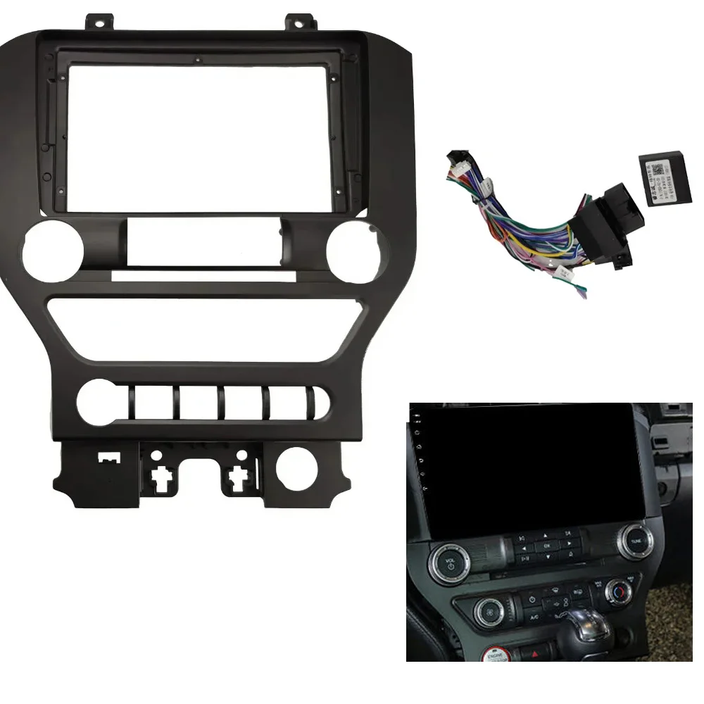 Wholesale Car Accessory 9" Radio Video Fascia Panel For FORD Mustang 2015-2019 Audio Multimedia Player Frame Car Dah Kit Panel
Wholesale Car Accessory 9" Radio Video Fascia Panel For FORD Mustang 2015-2019 Audio Multimedia Player Frame Car Dah Kit Panel