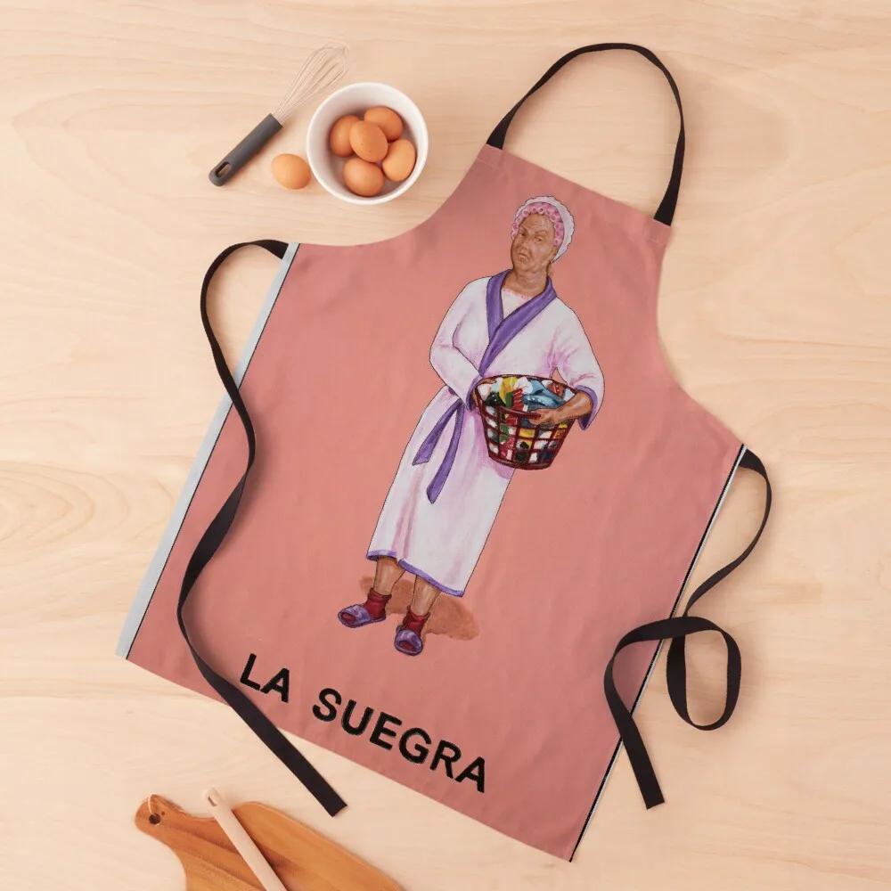 La Suegra Apron cleanings Restaurant Kitchen Equipment Men gift Woman Kitchen Apron
La Suegra Apron cleanings Restaurant Kitchen Equipment Men gift Woman Kitchen Apron