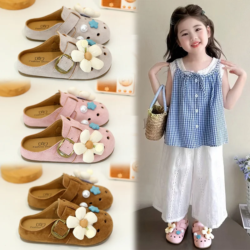 Girls Embroidered Flat Shoes Elegant Sweet Flower Kid Princess Shoes Chic Fashion Performance Versatile Children's Leather Shoes
Girls Embroidered Flat Shoes Elegant Sweet Flower Kid Princess Shoes Chic Fashion Performance Versatile Children's Leather Shoes