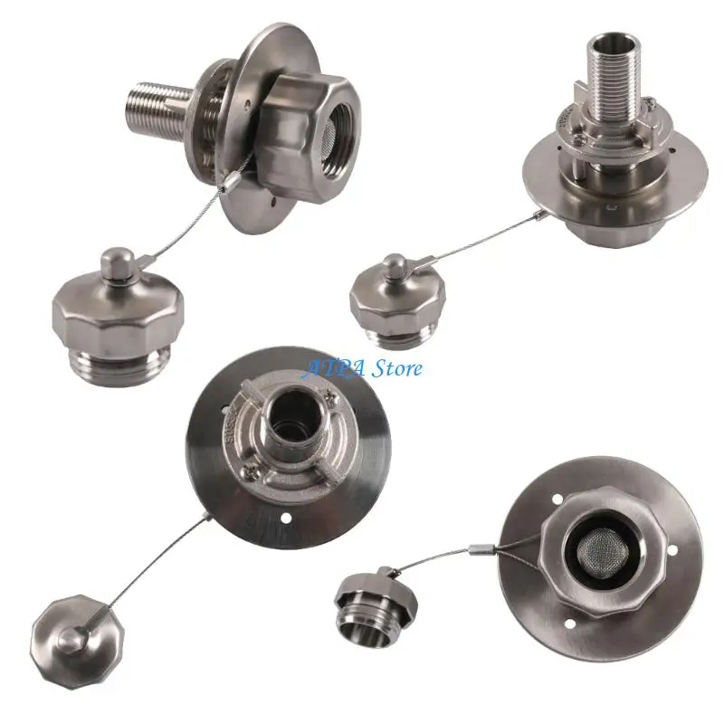 U13C Corrosion Resistant RVs Water Inlet Check Valves 3/4 Universal Connection Not Return Stainless Steel
U13C Corrosion Resistant RVs Water Inlet Check Valves 3/4 Universal Connection Not Return Stainless Steel