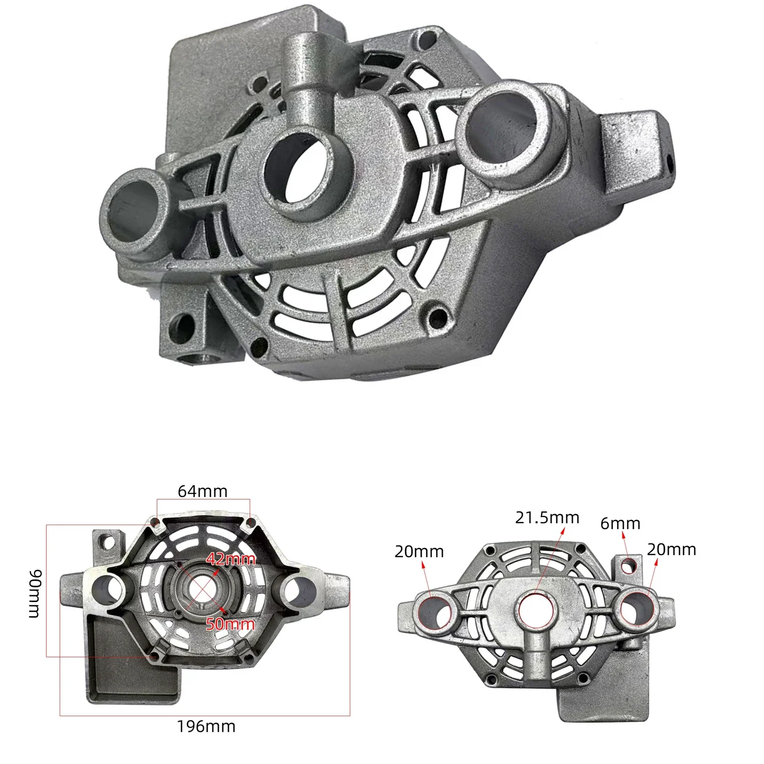 Aluminum Head Housing Replacement Compatible With 3612 Engraving Router Machine Woodworking Power Tool Accessory