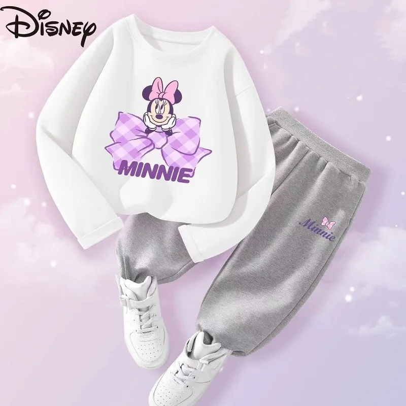 Autumn Baby Girl Boy Clothes Set Children Disney Minnie Printing Sweatshirt Top and Pants Bottom 2 Piece Suit Kid Tracksuit
Autumn Baby Girl Boy Clothes Set Children Disney Minnie Printing Sweatshirt Top and Pants Bottom 2 Piece Suit Kid Tracksuit