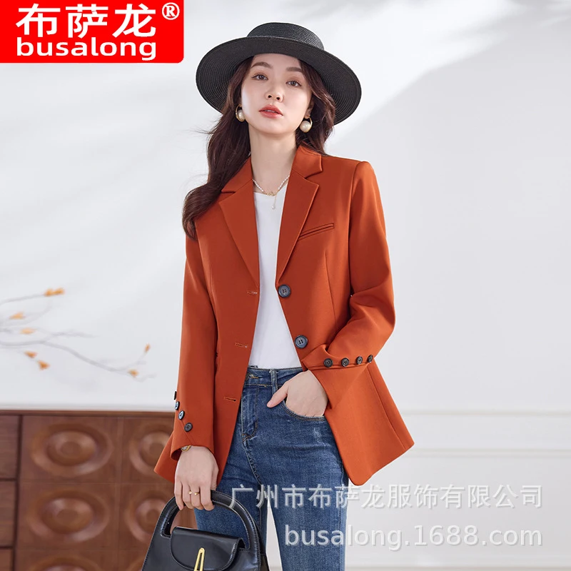 2026New style business blazer for women, long-sleeved professional suit, formal women's jacket, workwear wholesale
2026New style business blazer for women, long-sleeved professional suit, formal women's jacket, workwear wholesale