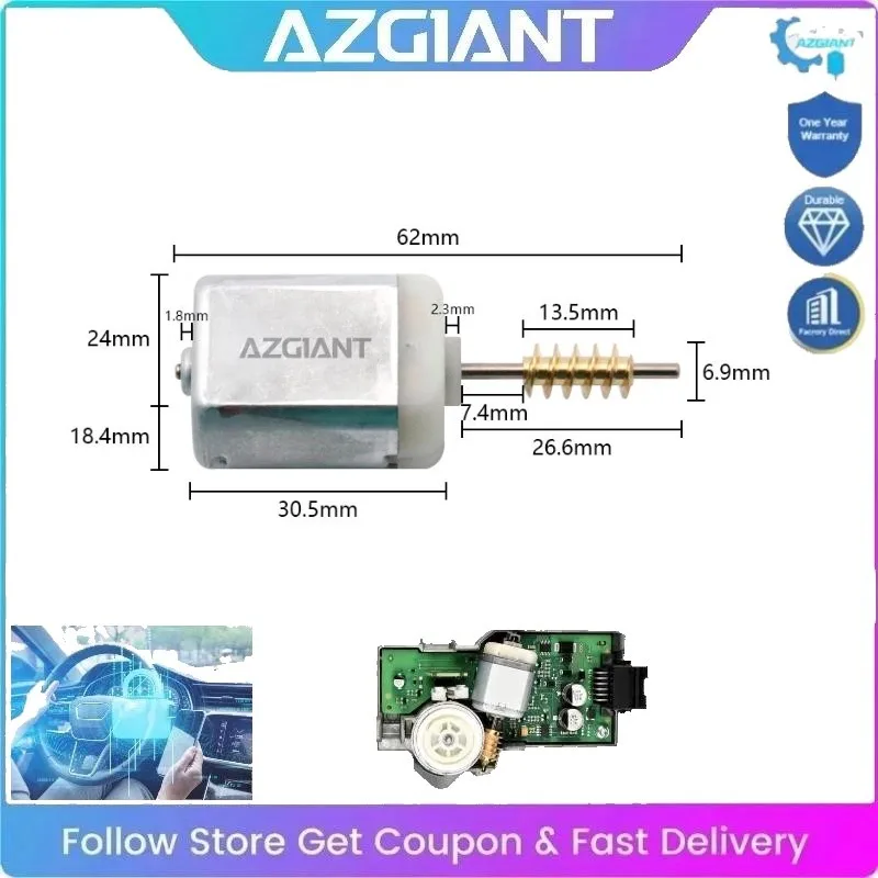 AZGIANT High Power Car Steering Column Lock Motor DC12V FC-280 Quiet Operation Car Parts for Seat Ibiza Arona
AZGIANT High Power Car Steering Column Lock Motor DC12V FC-280 Quiet Operation Car Parts for Seat Ibiza Arona