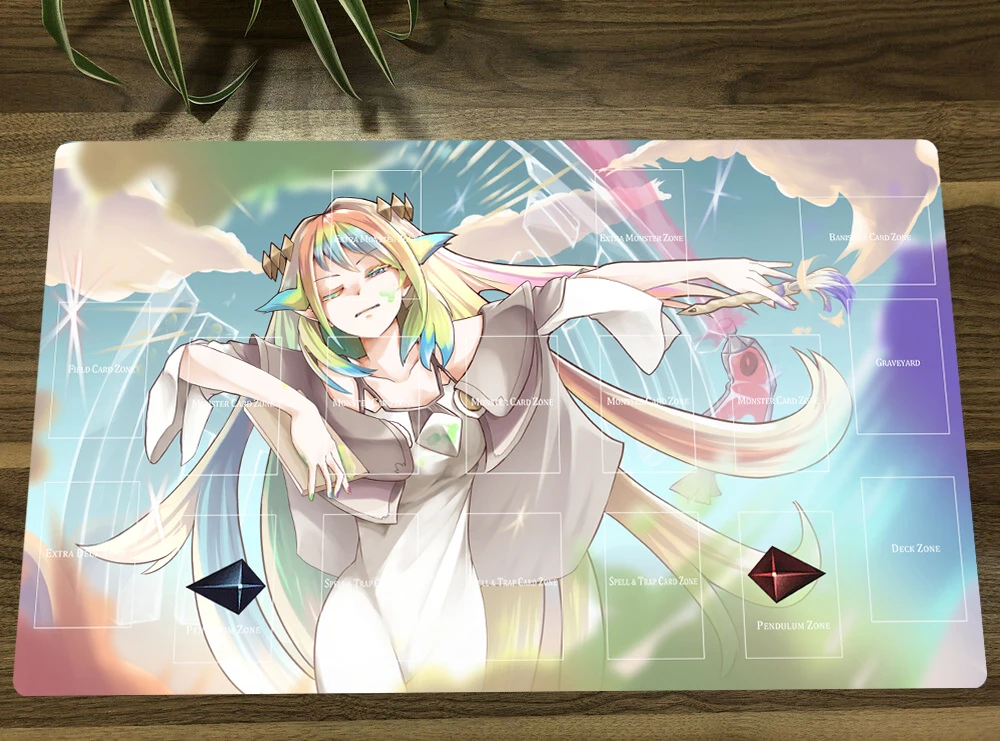 YuGiOh The Weather Painter Rainbow Duel Playmat TCG CCG Mat Trading Card Game Mat Rubber Mouse Pad Table Work Mat With Free Bag
YuGiOh The Weather Painter Rainbow Duel Playmat TCG CCG Mat Trading Card Game Mat Rubber Mouse Pad Table Work Mat With Free Bag
