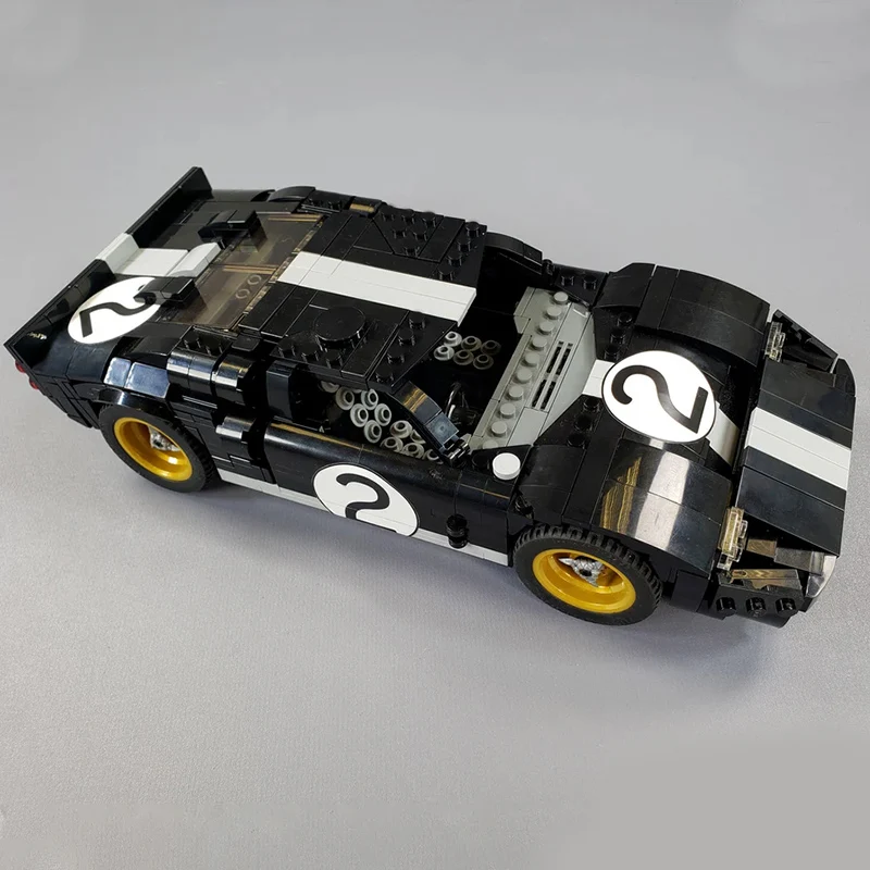 Speed Racing Car Model MOC Building Bricks GT40 Le Mans Race Car Modular Technology Children Holiday Gifts Assemble Toys Suit
Speed Racing Car Model MOC Building Bricks GT40 Le Mans Race Car Modular Technology Children Holiday Gifts Assemble Toys Suit