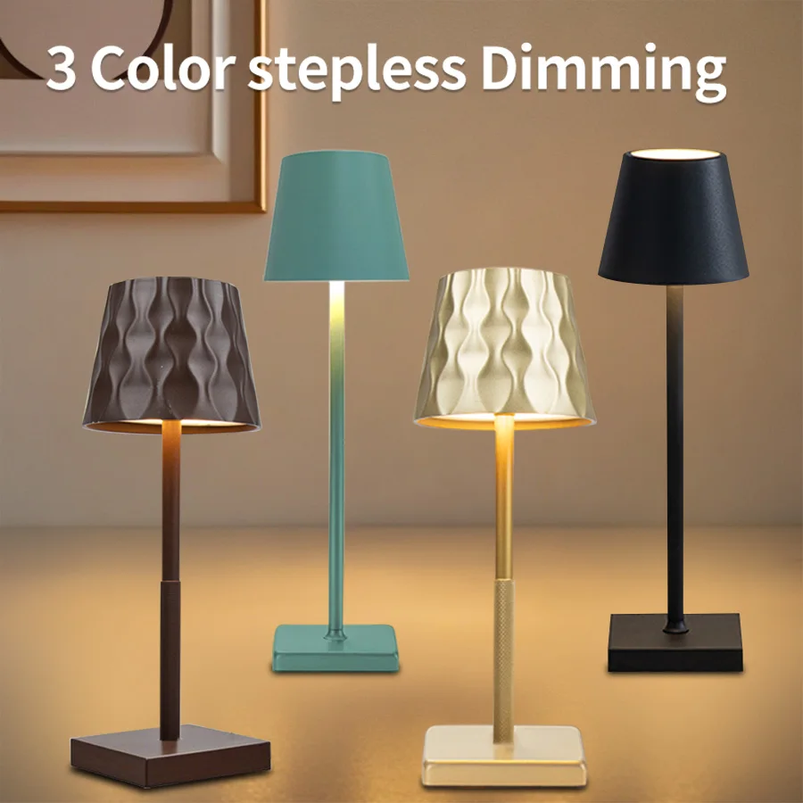 2025 New Rechargeable LED Desk Lamp Touch Control 3-Color Dimmable Table Light For Bedroom Living Room Bar Ambient Light Decor
2025 New Rechargeable LED Desk Lamp Touch Control 3-Color Dimmable Table Light For Bedroom Living Room Bar Ambient Light Decor