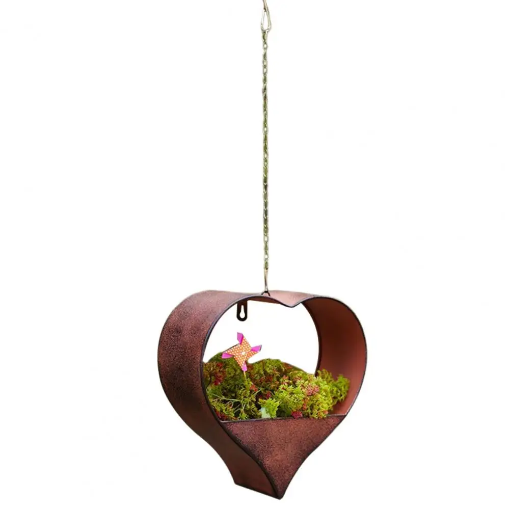 Child Pet-friendly Plant Holder Heart-shaped Wall-mounted Planter Rustic Metal Heart Shaped Plant Hangers for Indoor for Room
Child Pet-friendly Plant Holder Heart-shaped Wall-mounted Planter Rustic Metal Heart Shaped Plant Hangers for Indoor for Room