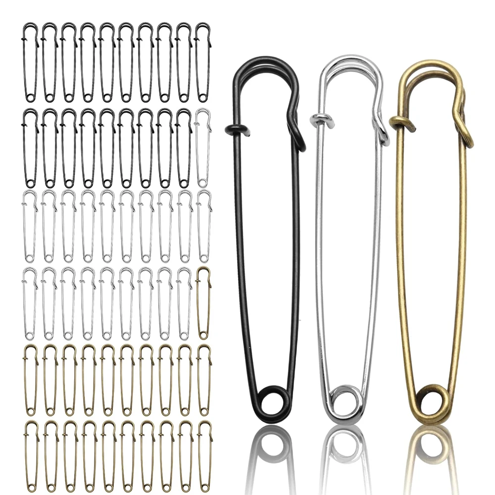 6PCS Large Safety Pins 4 Inch Blanket Pins Heavy Duty Crafts Safety Pins Brooch for Making Sewing Crafts Clothes Quilting
6PCS Large Safety Pins 4 Inch Blanket Pins Heavy Duty Crafts Safety Pins Brooch for Making Sewing Crafts Clothes Quilting