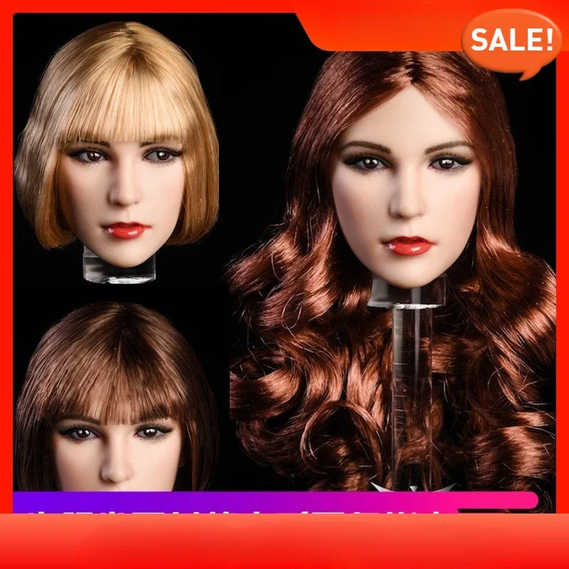 YMTOYS 1/6 Scale Hobbies Beauty Female Soldiers Sculpture Doll Head Carving for 12'' PHICEN Action Figures 
YMTOYS 1/6 Scale Hobbies Beauty Female Soldiers Sculpture Doll Head Carving for 12'' PHICEN Action Figures