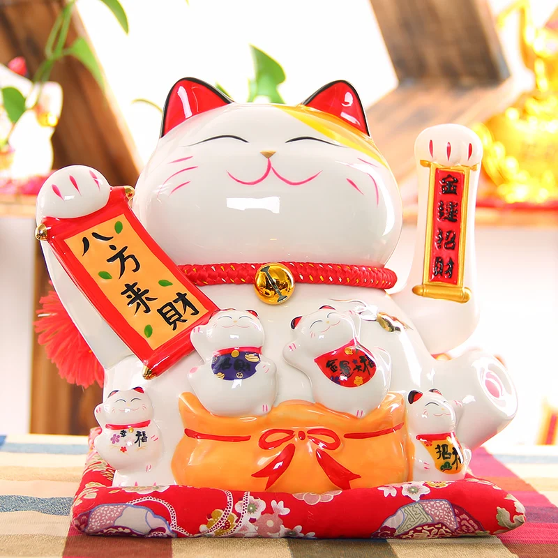 Crafts Arts Home decoration Electric hand Lucky Cat ornaments store opening gifts oversized ceramic golden Fortune Cat creative
Crafts Arts Home decoration Electric hand Lucky Cat ornaments store opening gifts oversized ceramic golden Fortune Cat creative